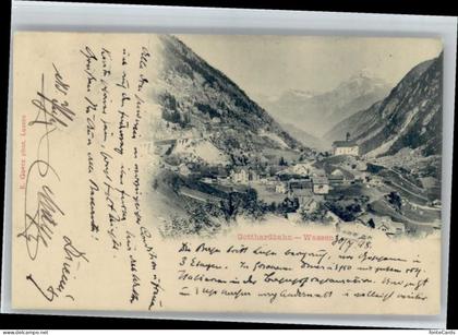 Wassen UR Wassen Gotthardbahn