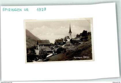 6464 Spiringen 1929 FOTO KEINE AK Kirche - 10602455