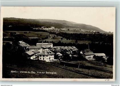 1338 Ballaigues - Usines du Day Vue sur Ballaigues - 11084637