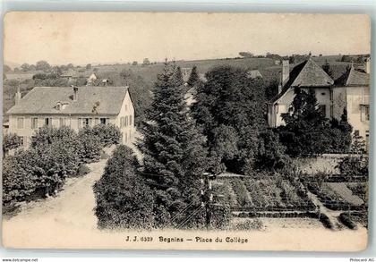 1268 Begnins 1908 - Place du College - 10607502
