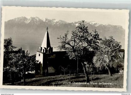 1803 Chardonne Foto AK Kirche - 38216978
