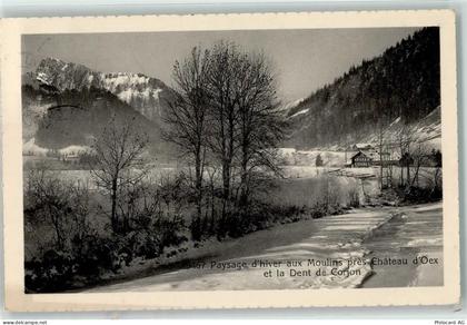 1660 Château-d'Oex - Moulins en hiver - 39372414