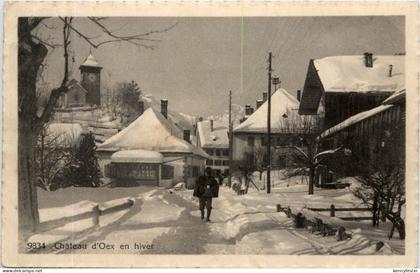 Chateau d Oex en hiver