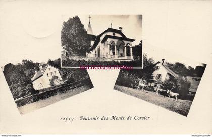 040526E - SUISSE SWITZERLAND SVIZZERA - Souvenir des Monts de Corsier - n°12517 - multivues