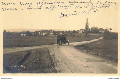 SUISSE #FG62299 ETOY ENTREE DU VILLAGE CARTE PHOTO