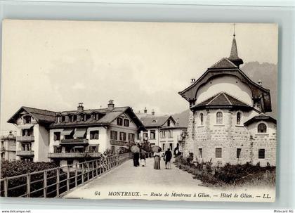 1820 Montreux - Route de Monteux à Glion - Hôtel de Glion Passanten - 12112116