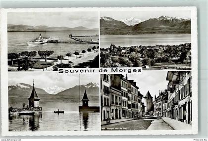 1110 Morges 1955 - Souvenir de Morges - 10391048