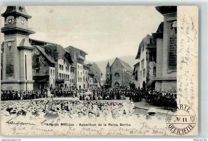 1510 Moudon 1903 - Acte de Moudon Apparition de la Reine Berthe - 13906594