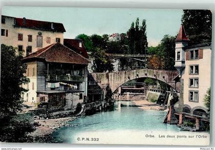 1350 Orbe - Les deux ponts Brücke - 10587511