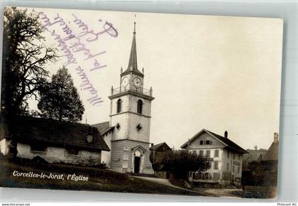 1082 Corcelles-le-Jorat Foto AK Kirche - 38211938