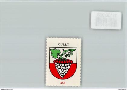1096 Cully Treytorrens (Lavaux) - Vignette Wappen Kaffee Hag ca 1920-194... - 11100903