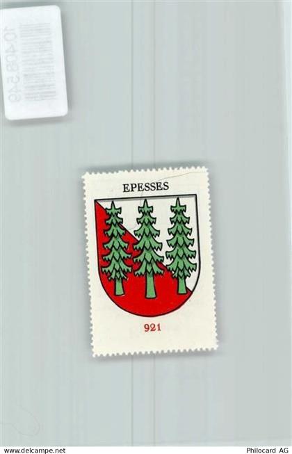 1098 Epesses - Vignette Wappen Kaffee Hag ca 1920-1940 Tannenbaum - 10408549