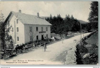 1148 Mollendruz Mont-la-Ville 1908 Foto AK Pension Mollendruz - 13551989