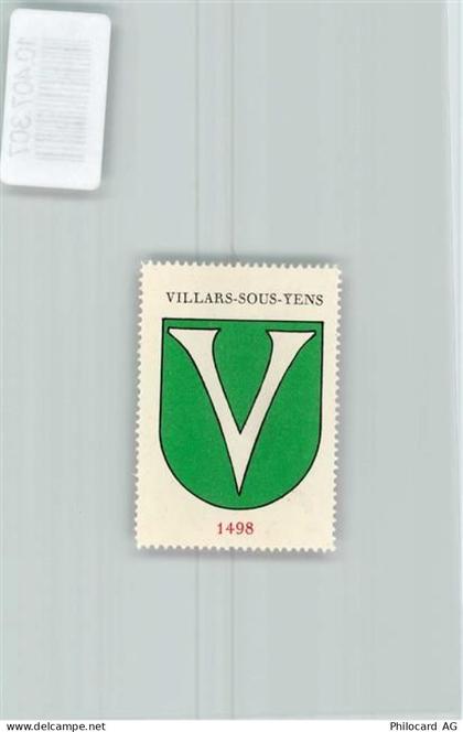 1168 Villars-sous-Yens - Vignette Wappen Kaffee Hag 1920-1940 - 10407307