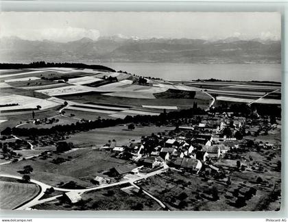 1268 Burtigny Foto AK Le Lac Leman et les alpes - Luftbild , gute Erhalt... - 13056582