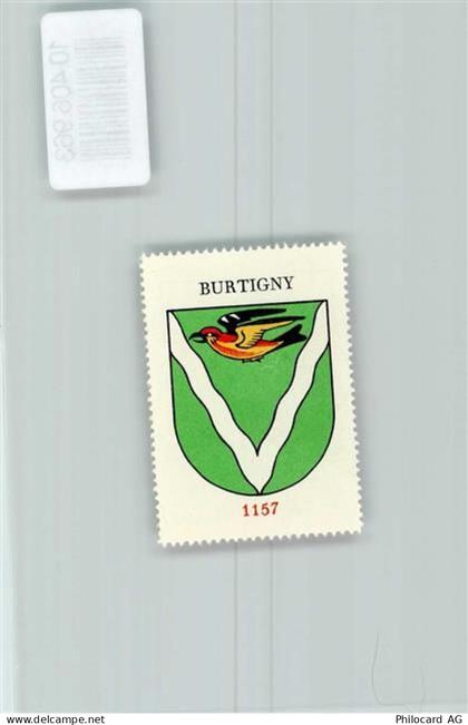 1268 Burtigny - Vignette Wappen Kaffee Hag 1920-1940 - 10406963