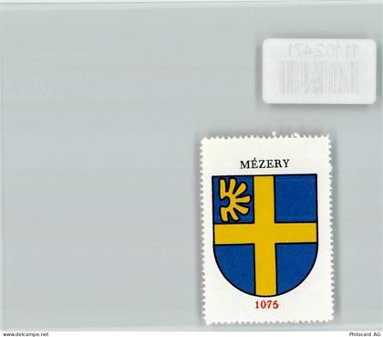 1407 Mézery-près-Donneloye - Vignette Wappen Kaffee Hag ca 1920-1940 - 11102471