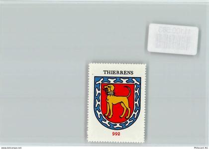 1410 Thierrens - Vignette Wappen Kaffee Hag ca 1920-1940 Thierrens - 11100583