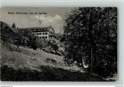 1525 Henniez Treize-Cantons 1928 - Bains d`Henniet, vus du Sentier, gute... - 13078945