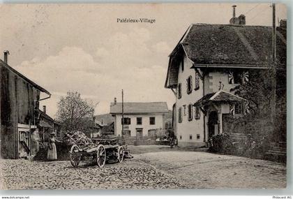 1607 Palézieux 1914 Foto AK Dorfansicht Straße - 13597576