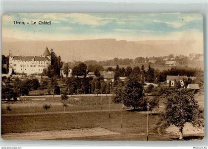 1608 Oron-le-Châtel 1919 Foto AK Schloss - 38193954