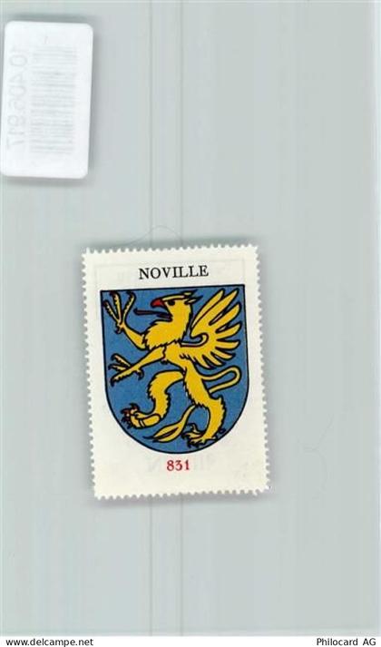 1845 Noville Crebelley - Vignette Wappen Kaffee Hag 1920-1940 - 10406917
