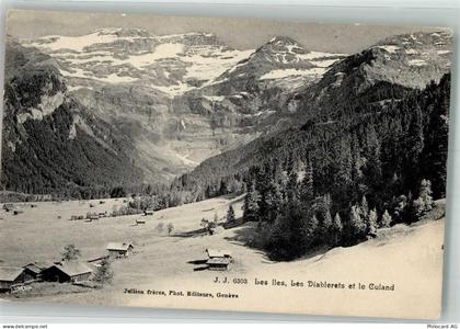 1865 Les Diablerets Ormont-Dessus 1908 Foto AK - 38071341