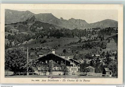 1865 Les Diablerets Ormont-Dessus - La Chaîne de la Paraz - 10305017