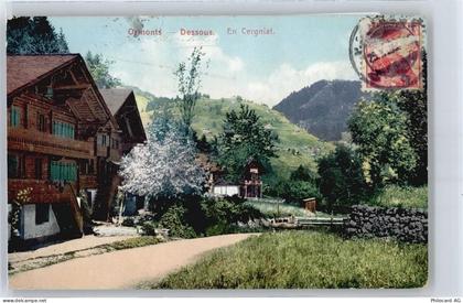 1866 La Forclaz VD Ormont-Dessous - En Cergniat - 50666517