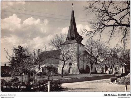 AKBP9-0765-SUISSE - CHAVORNAY - l'église