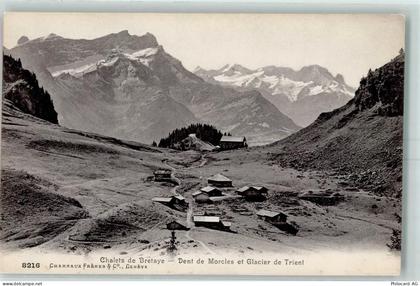 Bretaye - Chalets de Bretaye Dent de Morcles et Glacier de Trient - 13172718