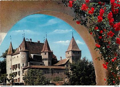 Carte Postale - Suisse - VD Vaud - Nyon - Le château - Fleurs - CPM - Carte Neuve - Voir Scans Recto-Verso - Poscard - C