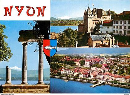 Carte Postale - Suisse - VD Vaud - Nyon - Multivues - Blasons - CPM - Carte Neuve - Voir Scans Recto-Verso - Poscard - C