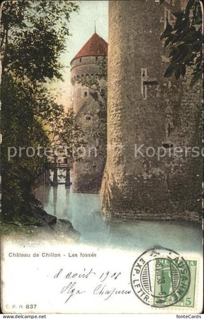 Chillon Chateau de Chillon Les fosses