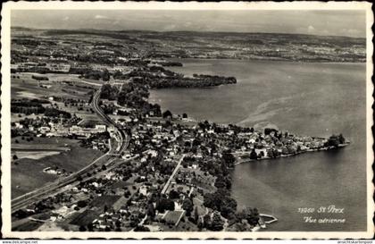 CPA Saint Prex Kt. Waadt, Luftbild