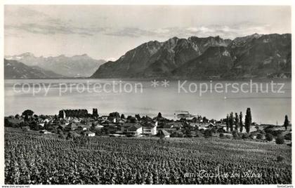 Cully VD et les Alpes