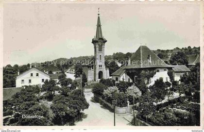 Donneloye YVERDON VD Teilansicht mit Kirche