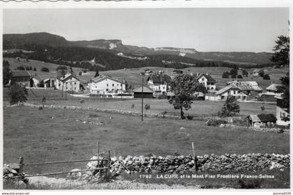 La Cure et le Mont Fiez -Frontière Franco- Suisse