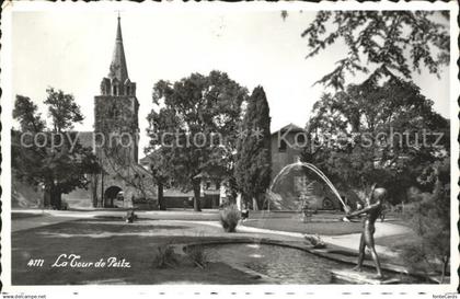 La Tour-de-Peilz Eglise Fontaine
