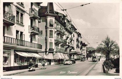 Renens Lausanne VD Strassenpartie Strassenbahn