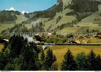 Rossiniere Vieux trains a vapeur Dampflokomotive Eisenbahn