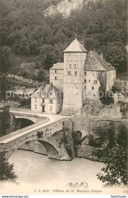 Saint Maurice VS Chateau de St Maurice
