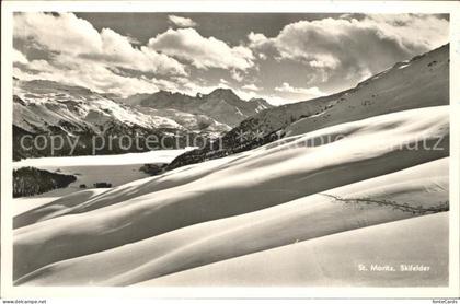 Sankt Moritz Wallis Skifelder