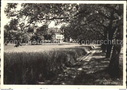 St Loup Pompaples Feldweg Hof