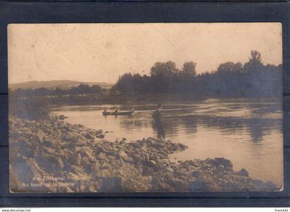 suisse. am zihlcanal. au bord de la thielle