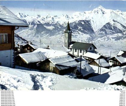 Veysonnaz et les alpes Vaudoises