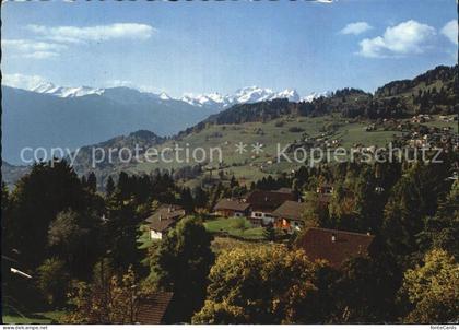 Villars Chesieres Fliegeraufnahme