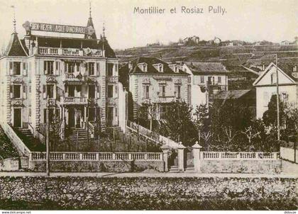 Reproduction CPA - Suisse - Pully - Montillier et Rosiaz Pully - Les Communes du Cercle de Pully - CPM - Carte neuve - V