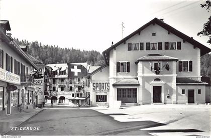Suisse - SAINT CERGUE (VD) Epicerie Bazar Mercerie O. Durgnat - Ed. A. Deriaz 8959