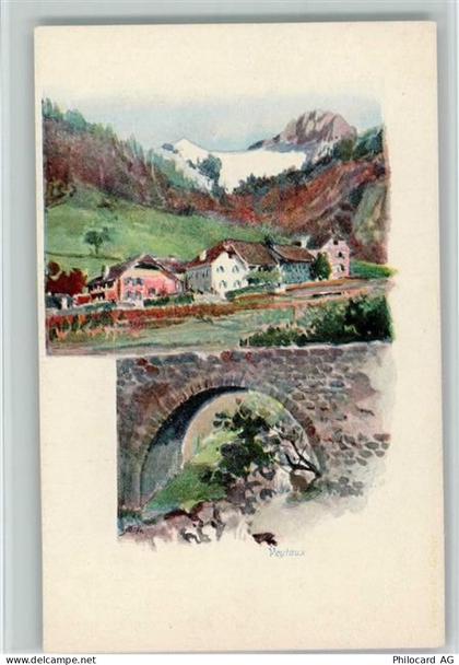 1820 Veytaux 1898 Künstlerkarte sehr gute Erhaltung AK - 13213554